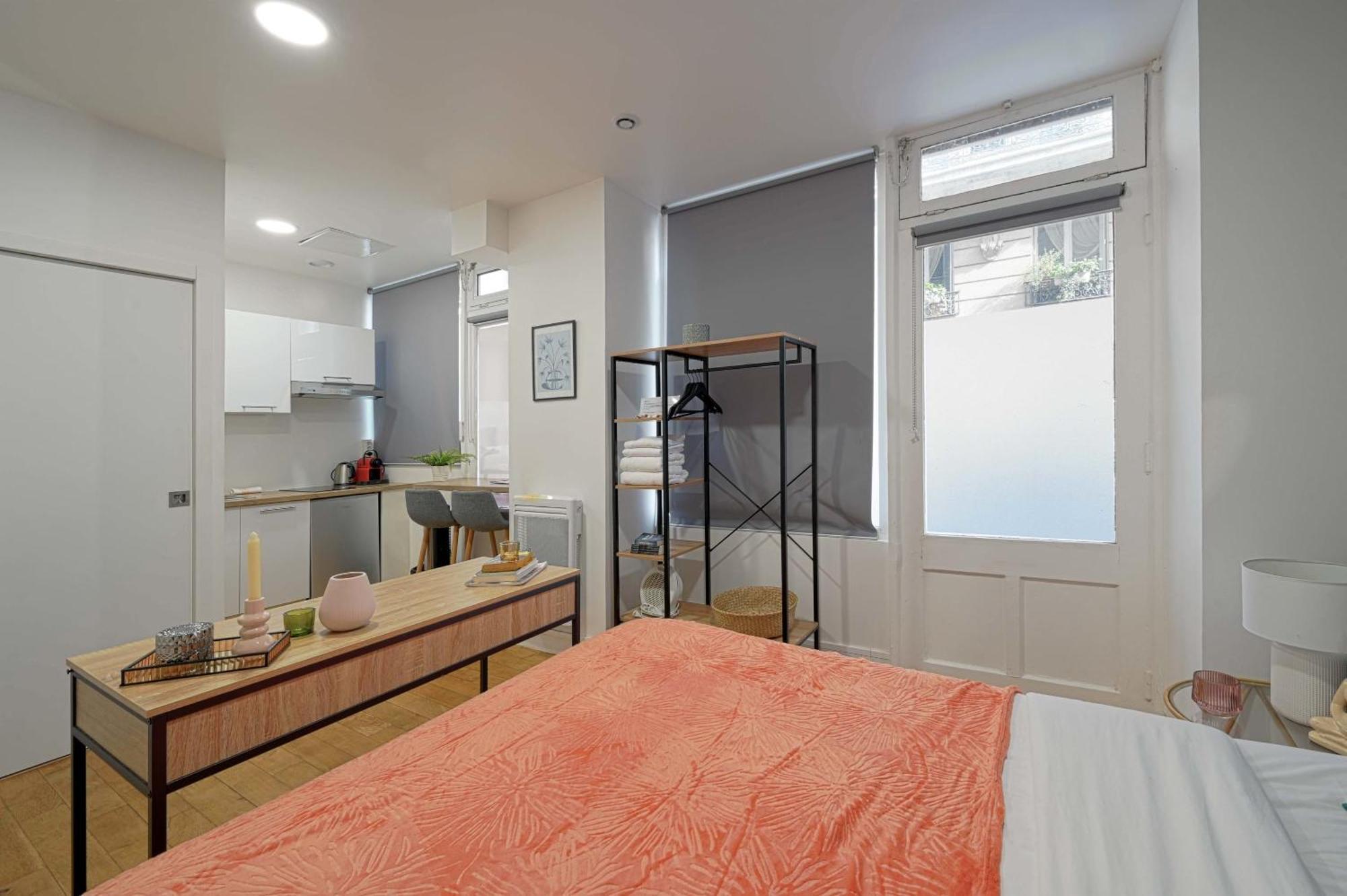 Modern Studio Fully Renovated Paris Exterior foto
